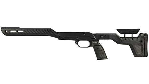 Descubre el MDT HNT-26: un chasis ultraligero con materiales de última generación, ajuste de longitud y altura, y compatibilidad total con AICS.